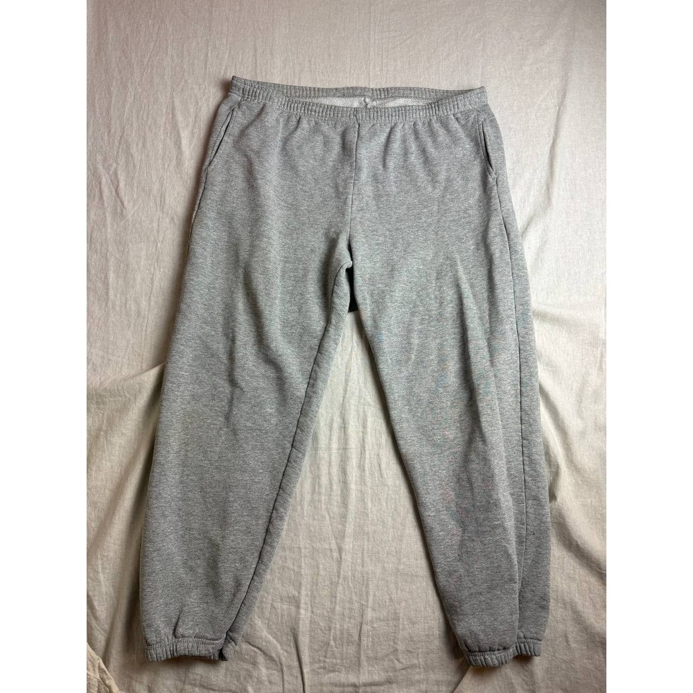 Vintage Pluma Heavyweight Fleece Jogger Sweatpants Mens XL‎ Pocket Gray Outdoor